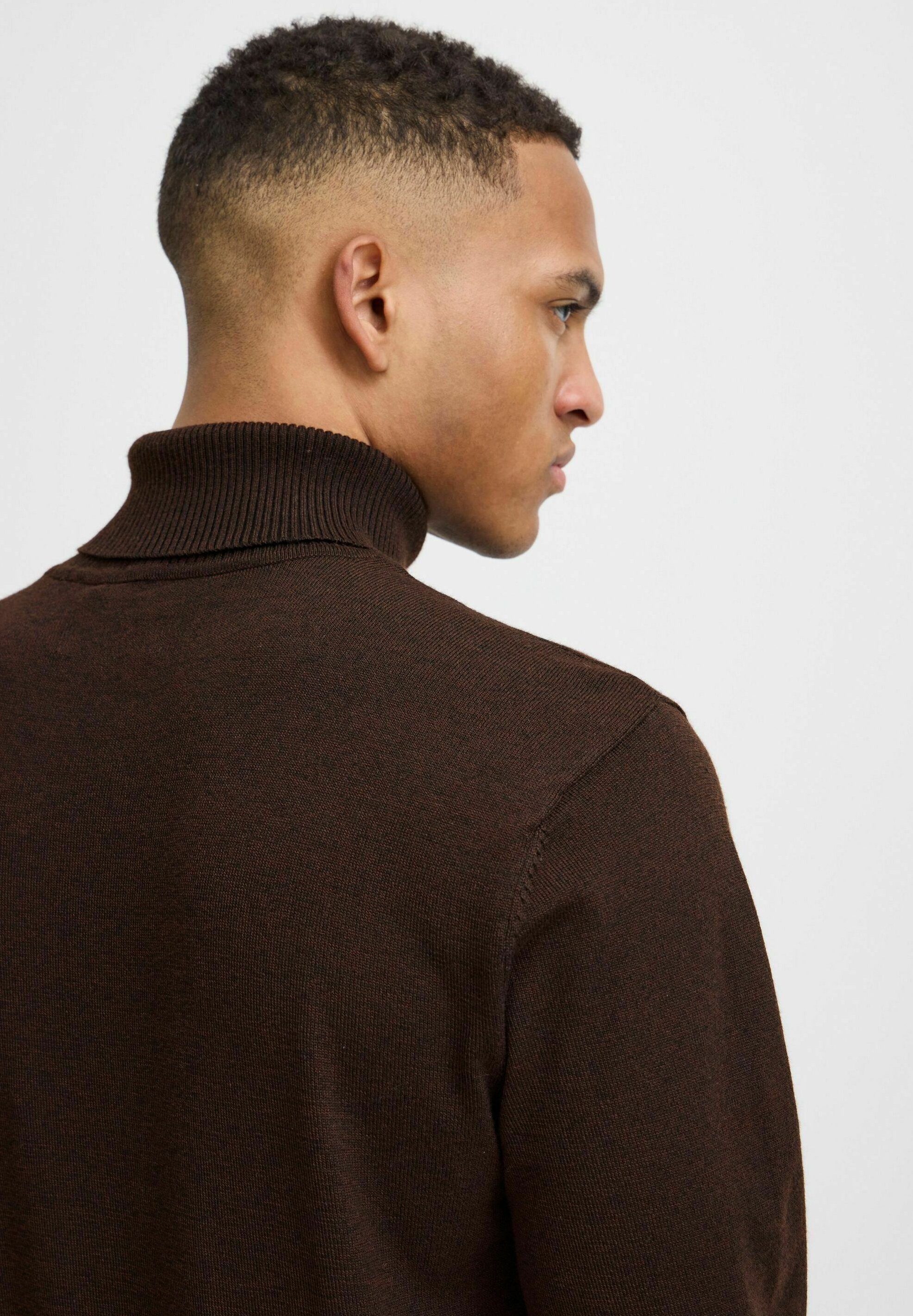 Maglione a collo alto Blend BHBRUTON - color caffè cicoria