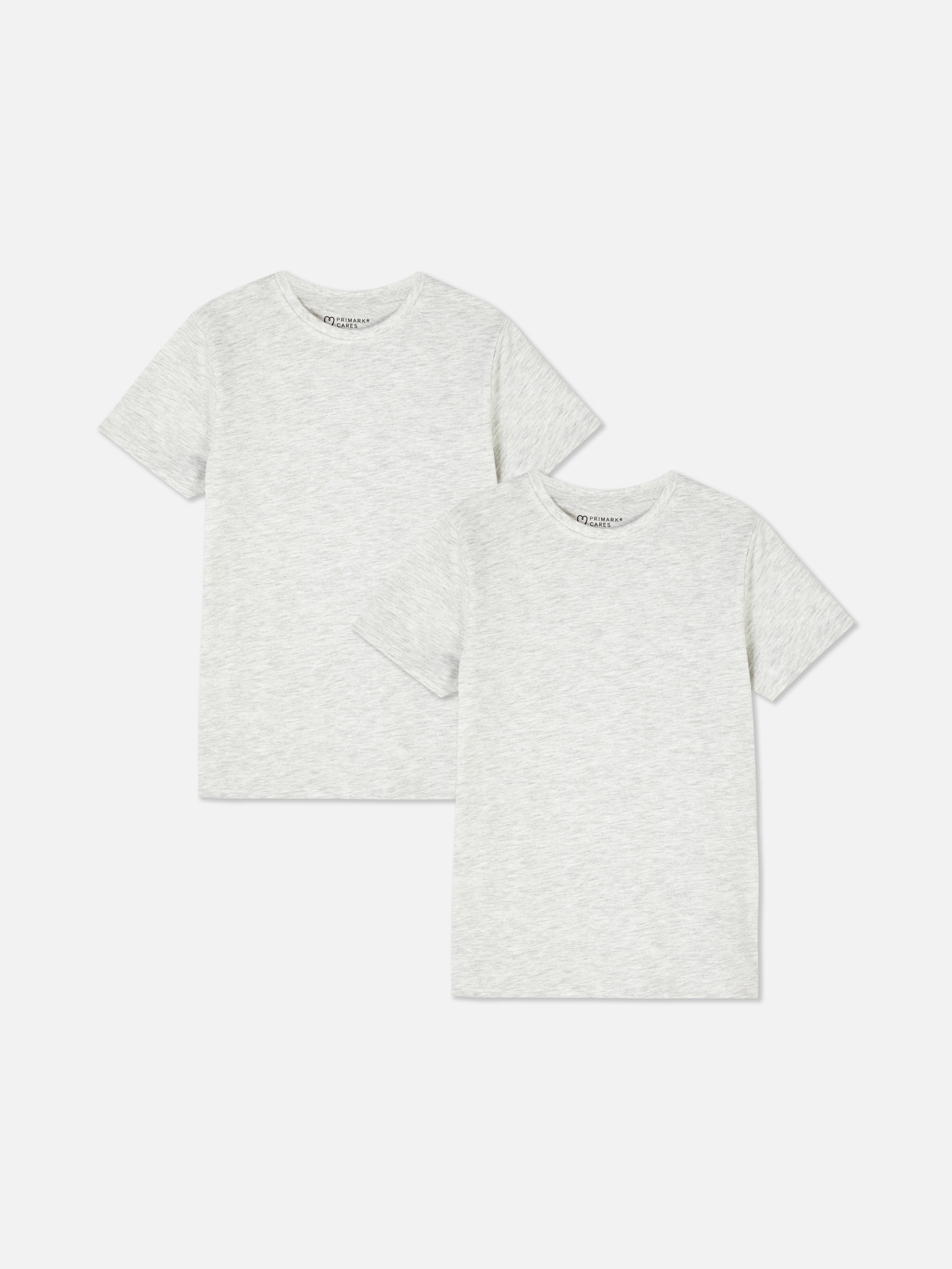 Kurzarm-T-Shirts, 2er-Set. Zwei Kurzarm-T-Shirts für die Basic-Garderobe Ihrer Kleinen.