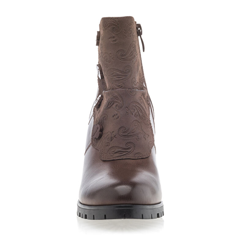 Braune Damenstiefel / Stiefeletten
