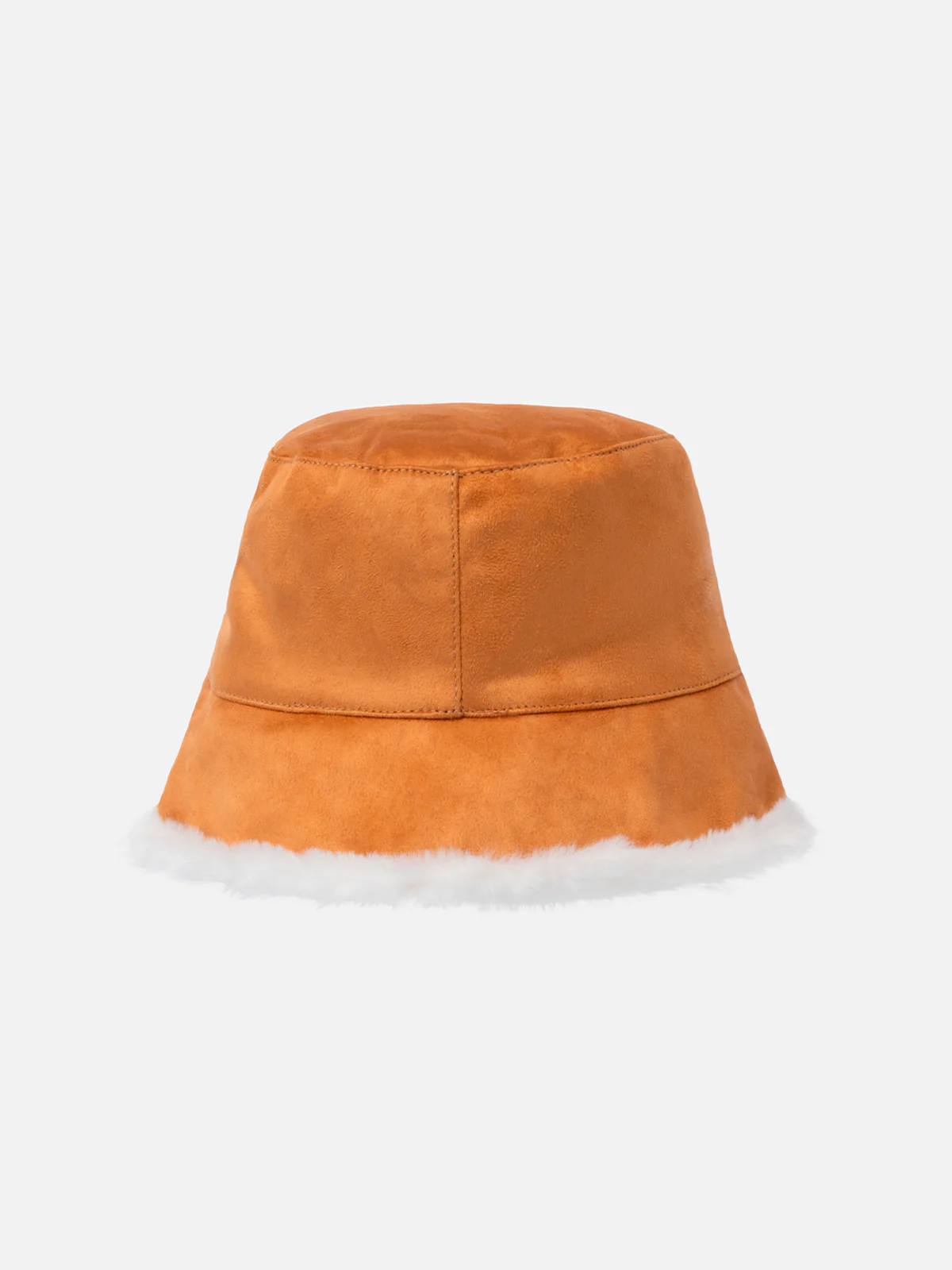 Dubbelzijdige bucket hat met Après Ski Queen-borduurwerk en details.