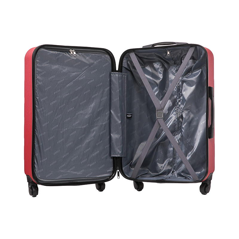 iGo Koffer 66 cm Rot, Luxor