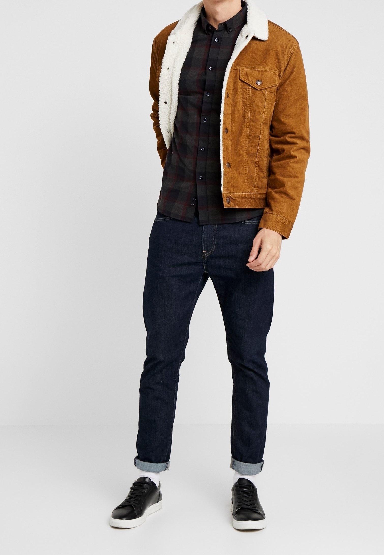 Camicia CELIO - grigio scuro screziato