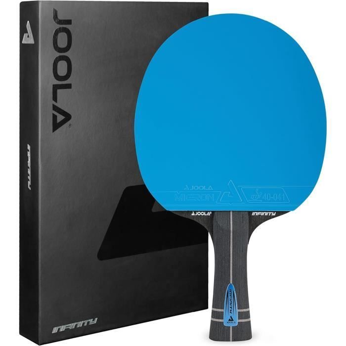 JOOLA Infinity GL - Raquette de tennis de table pro 7 couches (5 bois + 2 fibre), ITTF, revêtements Micron