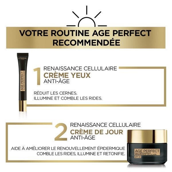 L'Oréal Paris Age Perfect Cell Renaissance дневна крема<br>50ml - Зрела кожа