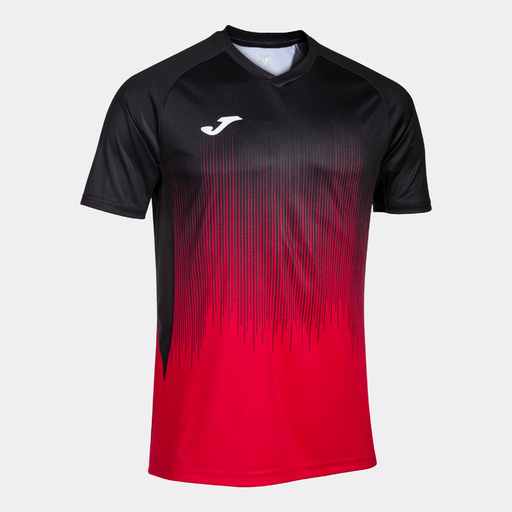 Tricou Joma Tiger IV cu mânecă scurtă roșu negru