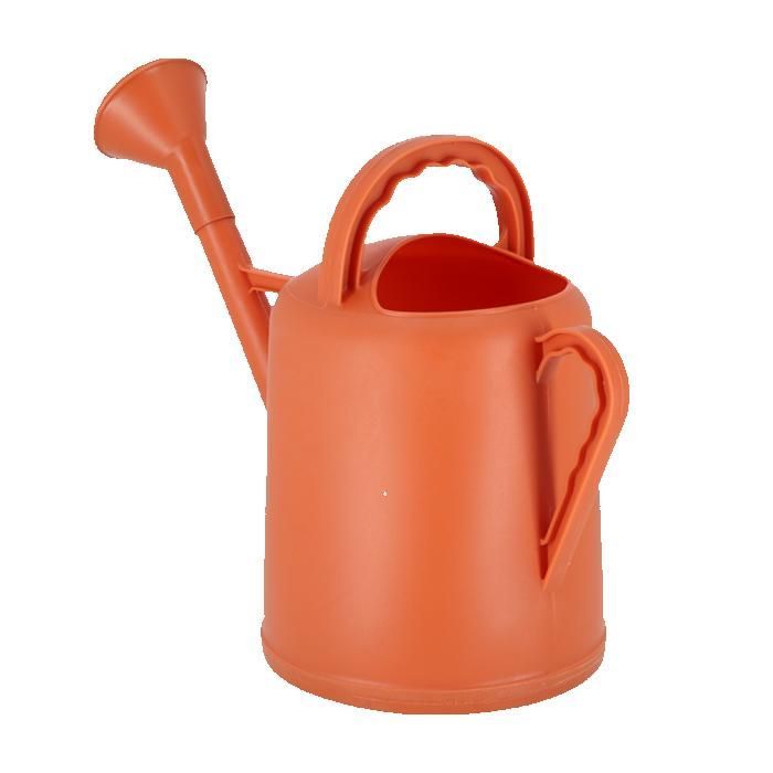 Regadera de plástico - Terracota - Tamaño L - L 52,5 x An 24,7 x Al 39 cm