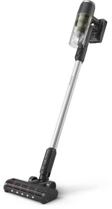 Aspirateur balai sans fil - PHILIPS - XC3033/01 - Série 3000 - batterie lithium-ion 25.2V - balai à LED - Vert Cargo