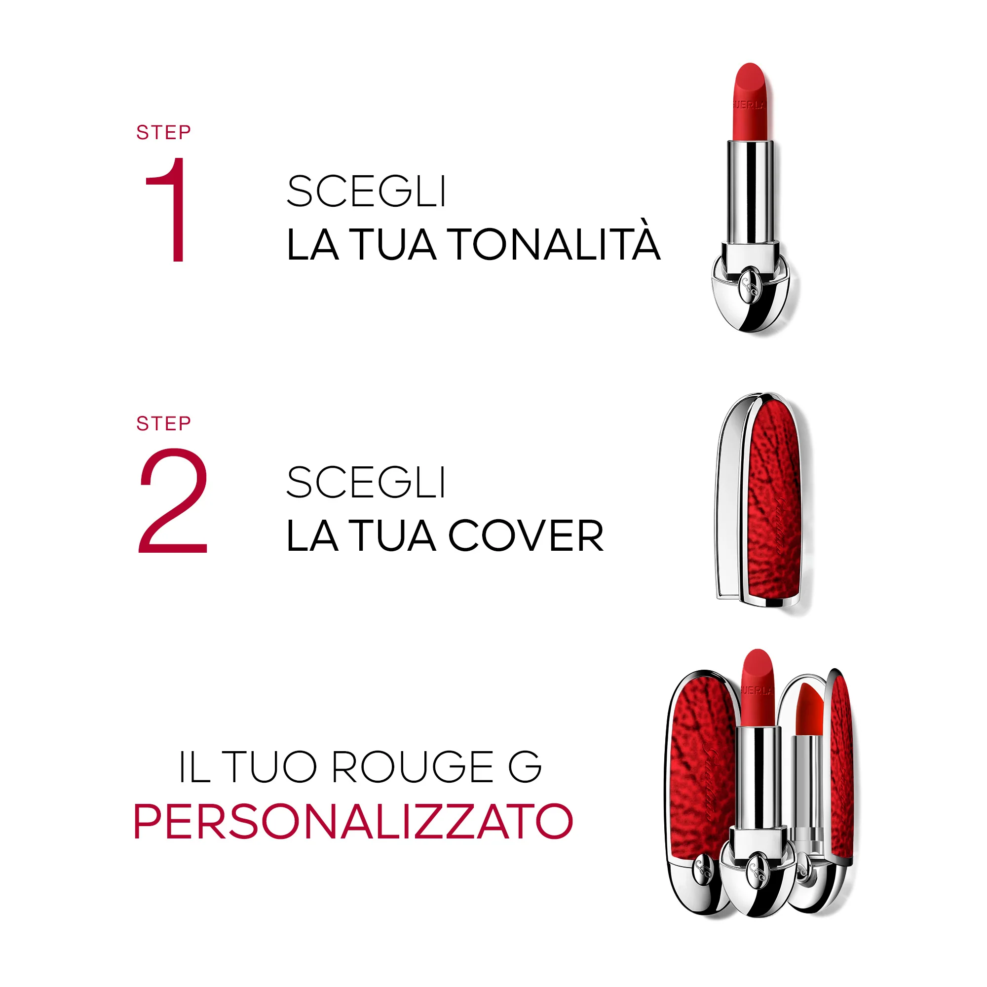 Labbra Rouge G de Guerlain - Le Rouge à Lèvres Personnalisable - Rossetto