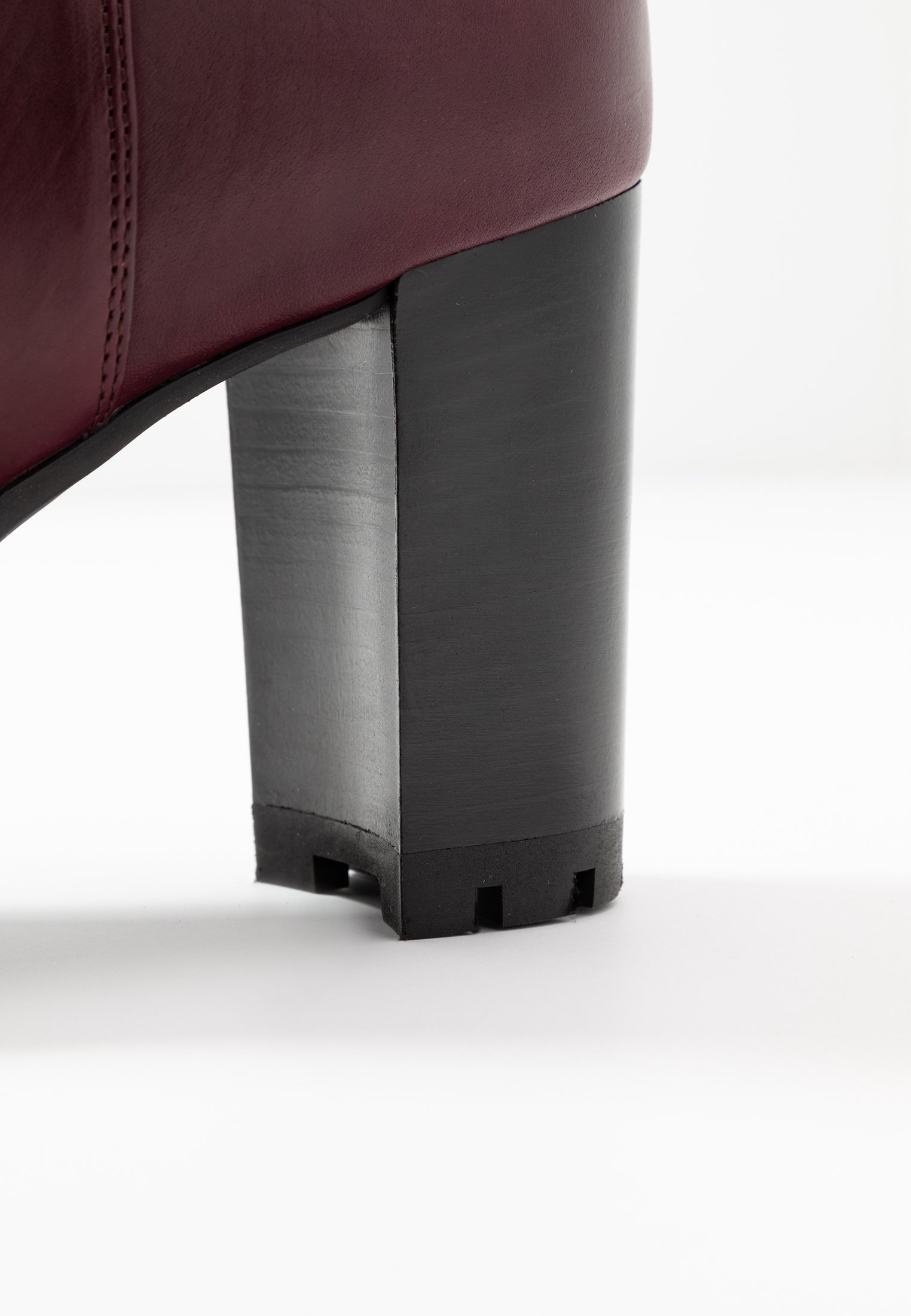 Bottines à talons hauts Högl - bordeaux