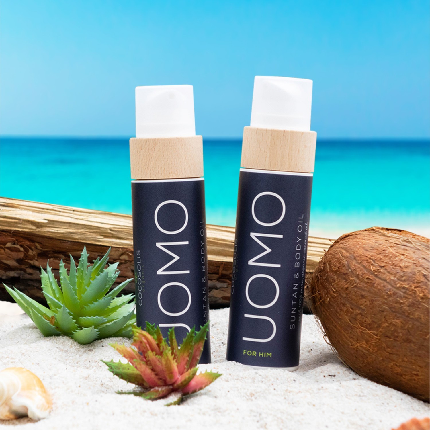 Cocosolis UOMO Sun Tan & Body Oil