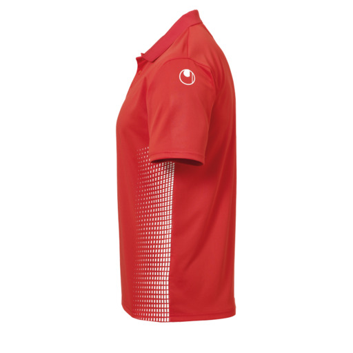  Polo Score rouge/blanc Uhlsport