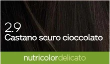 BIOKAP Biokap Nutricolor Delicato 2.9 čokoladno smeđa boja za kosu