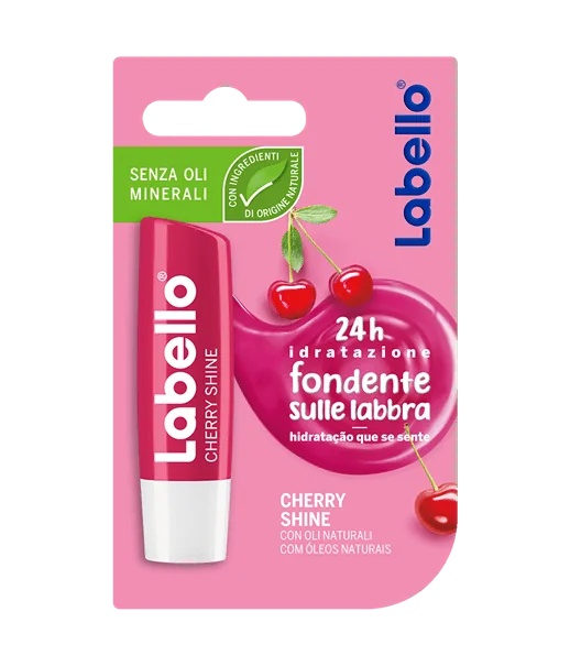 LABELLO Labello Cherry Shine 5,5 ml met natuurlijke oliën