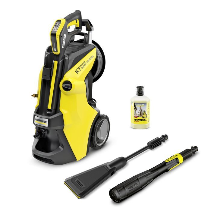 Idropulitrice Karcher K 7 Premium Smart Control Flex Ecobooster, 180 bar, 600 l/h, 3000 W, avvolgitubo antitorsione da 10 m.