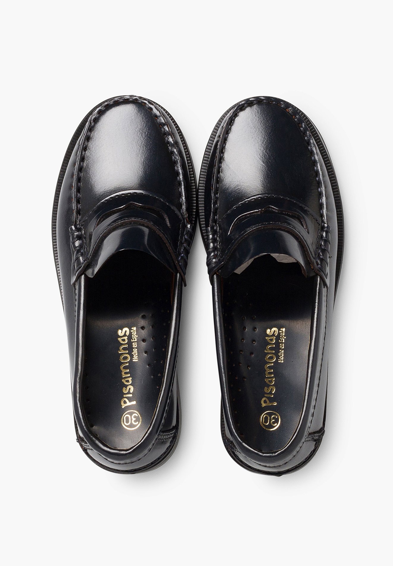 Pisamonas mocassins - marineblauw