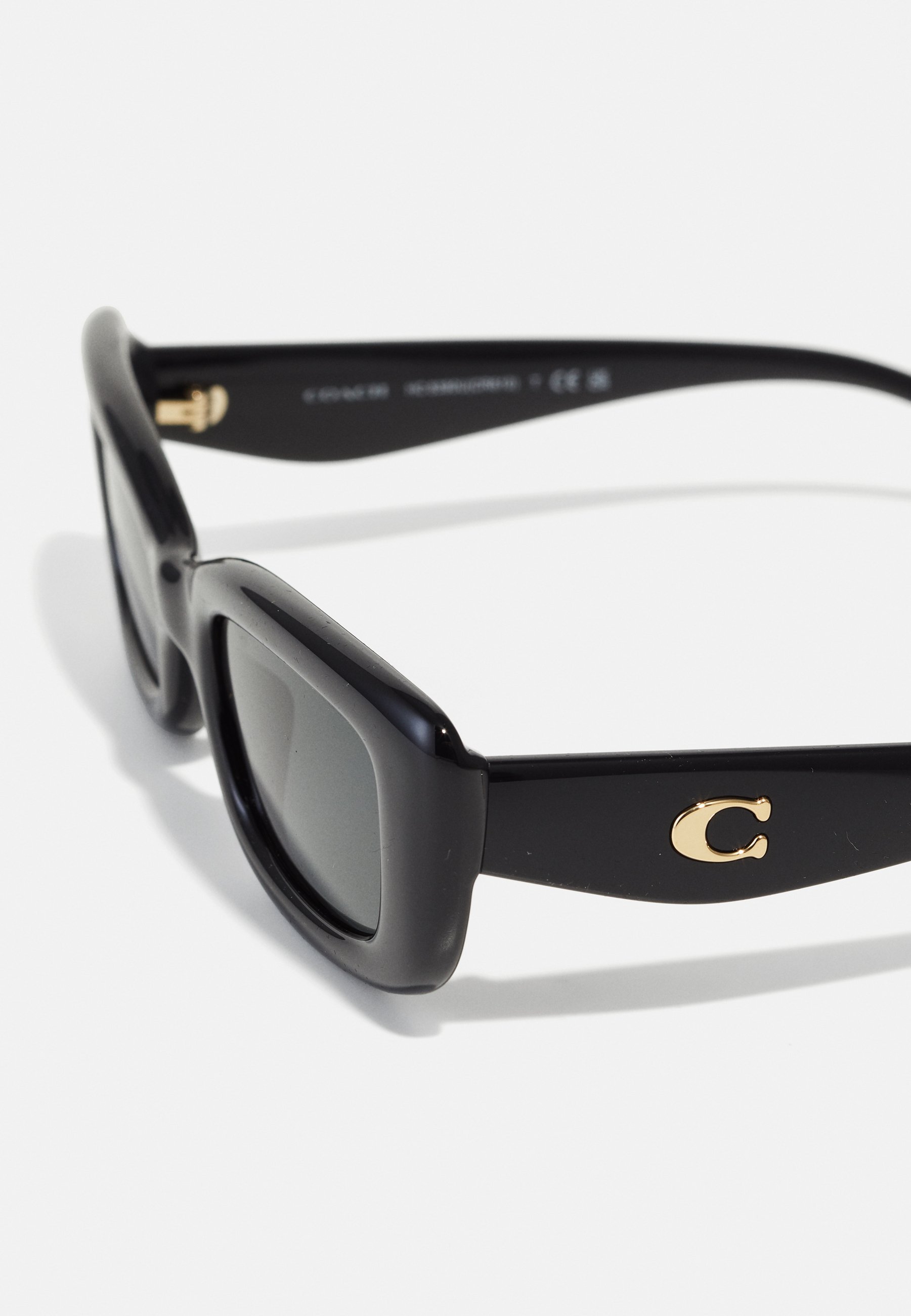 COACH Solbriller - svart/grå ensfarget
