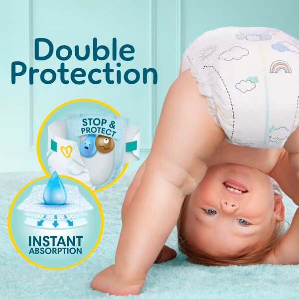 Pampers Premium Protection plenice velikost 6 (13–18 kg), 70 kosov