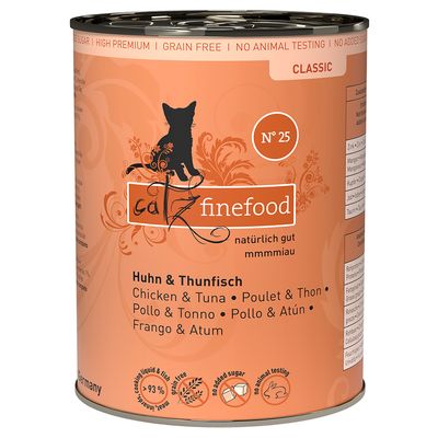 Catz Finefood Gemengd Proefpakket Blikjes 6 x 400 g
