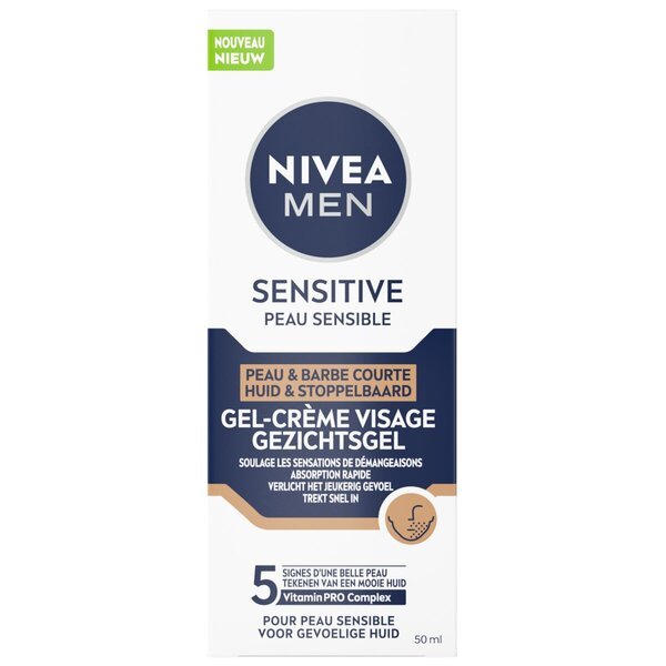 NIVEA Men gel za osjetljivu kožu i bradu<br>50ml