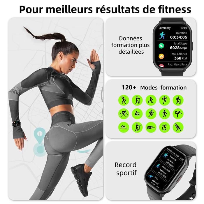Smartwatch - Display LCD ad alta definizione da 2,01