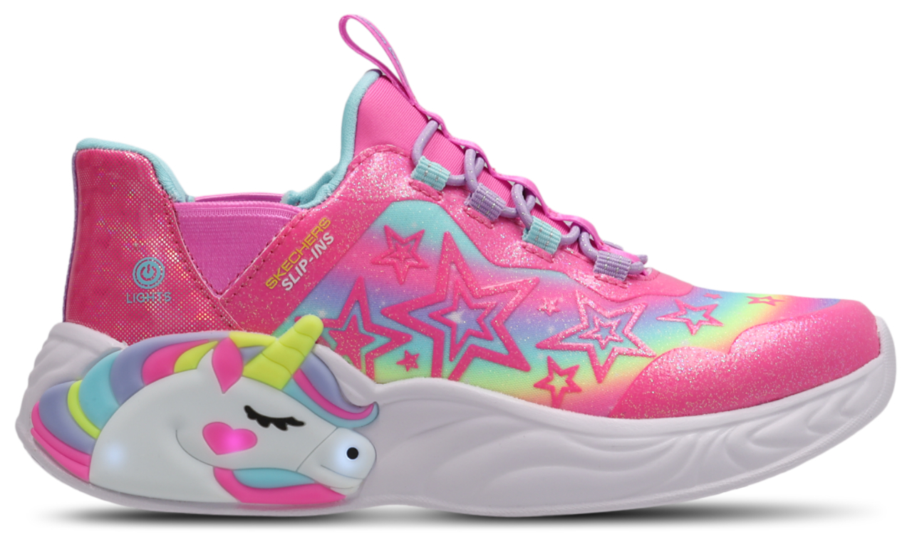 Skechers-slip-in-kengät Yksisarvinen
