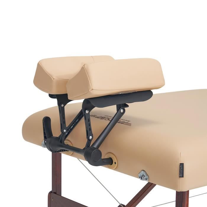 Master Massage ErgoCaptain PRO Support têtière, appuie tête pour Table de Massage
