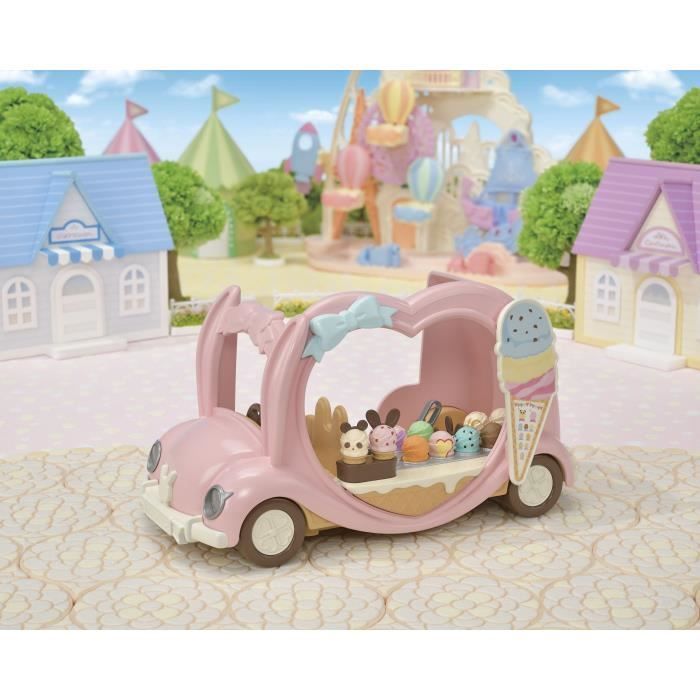 Il venditore di gelati - SYLVANIAN FAMILIES - 5651 - All'aperto - Rosa - Età 3+