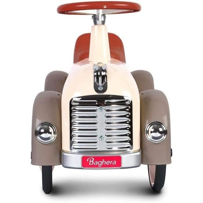 Andador para bebé - BAGHERA - Speedster Silk Grey - Metal - Ruedas de goma silenciosas - 4 ruedas