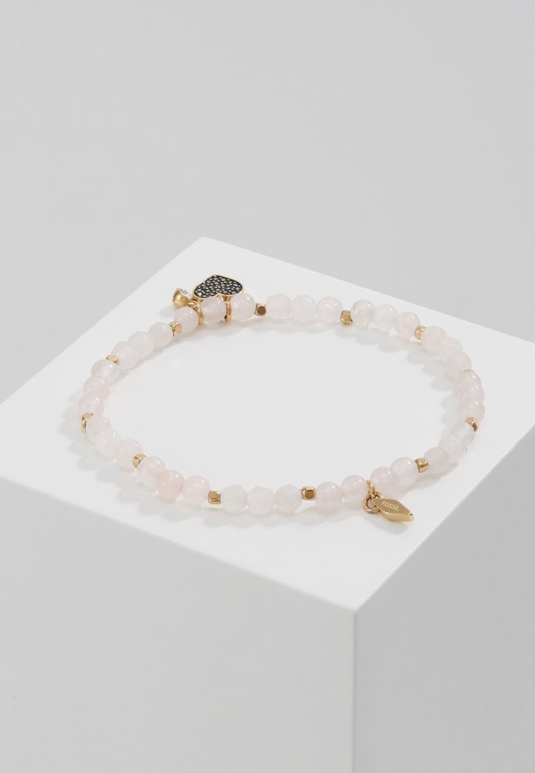 Fossil VINTAGE MOTIEVEN - Armband - goudkleurig/roze