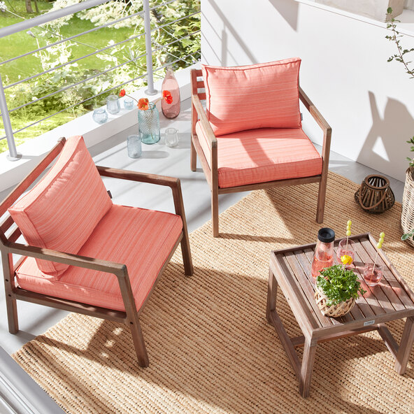 Set de living confortabil pentru 2 persoane