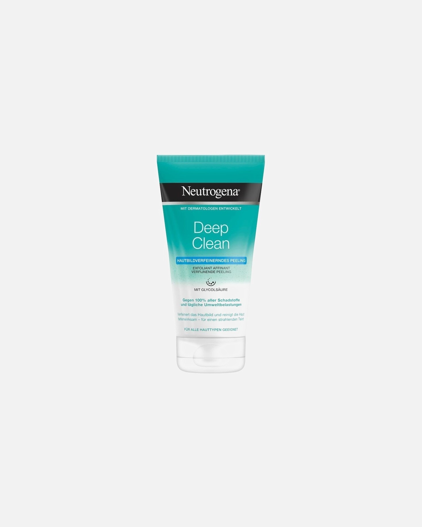 Neutrogena piling za obraz, globinsko čiščenje kože, piling za izboljšanje kože - 150 ml