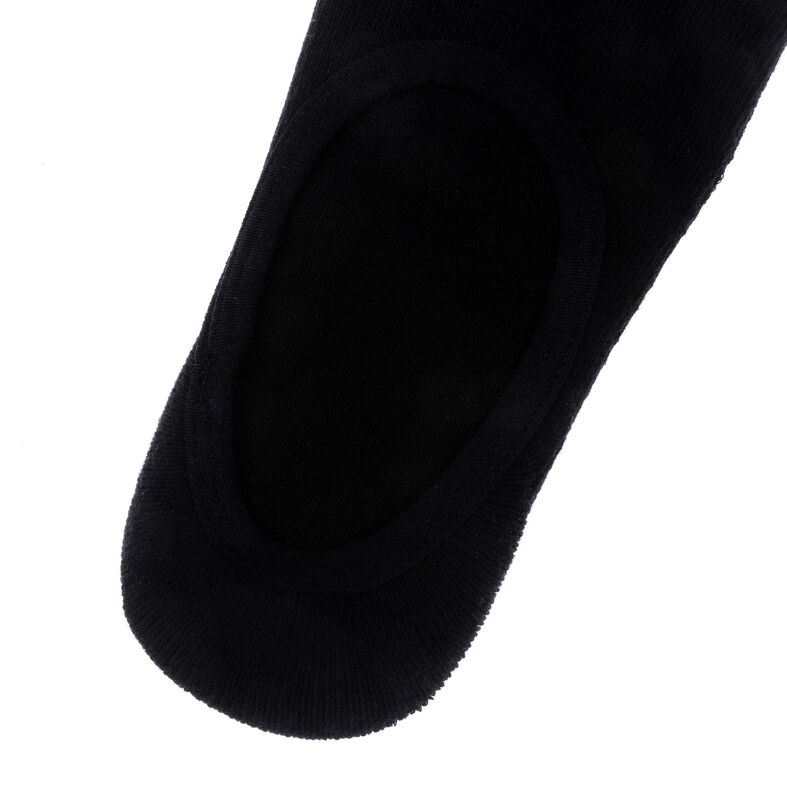 Chaussettes semelle éponge Femme Noir x2