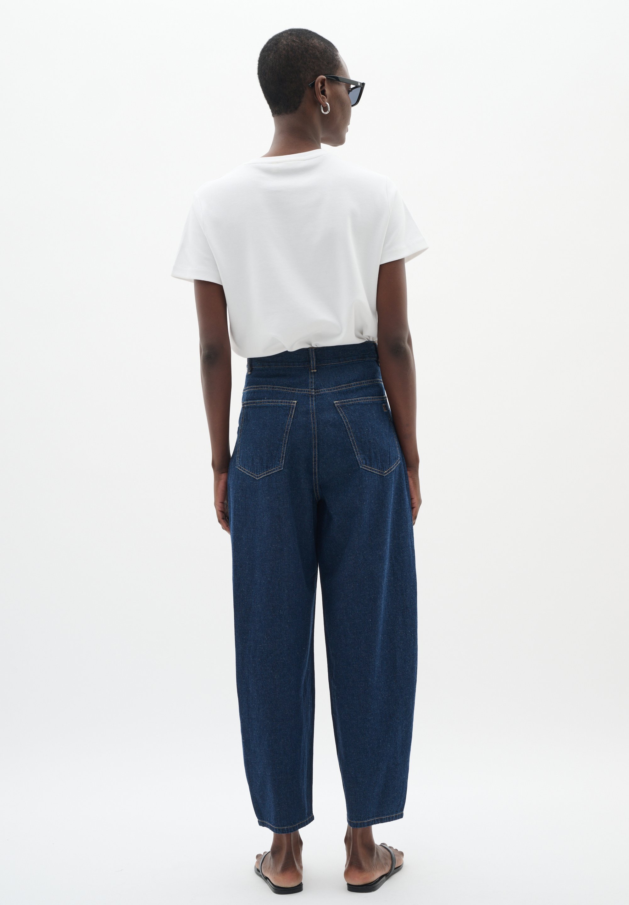 InWear DAFINA - Relaxed fit jeans - blauwe denim