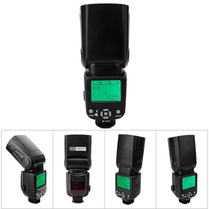 Flash profesional TRIOPO TR-960II con flash externo para cámara Canon Nikon - Vvikizy