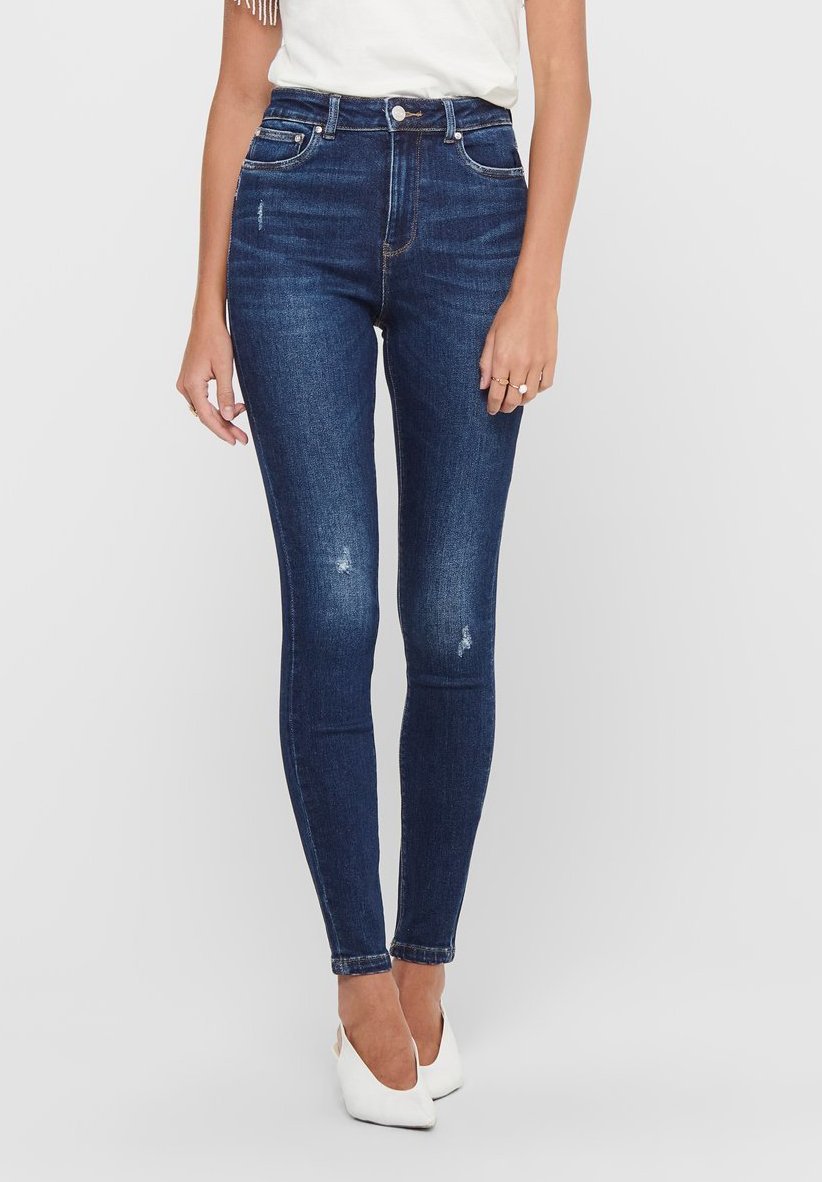 EXCLUSIVITÉ SUR ONLMILA - Jean coupe skinny - denim bleu foncé