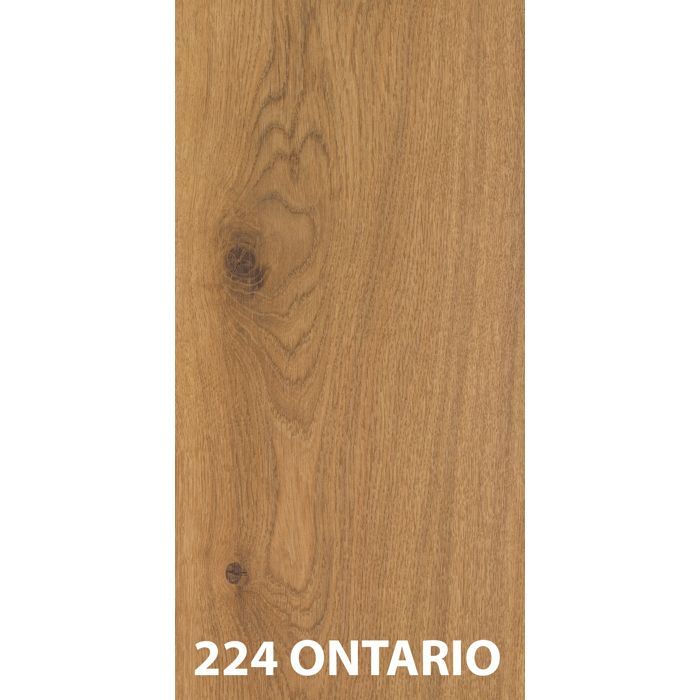Wood-look laminate flooring - DOMOFLOOR Series - 19.2 x 129 DOMOFLOOR 226W BAFFIN with 4 beveled edges - Sold by the box