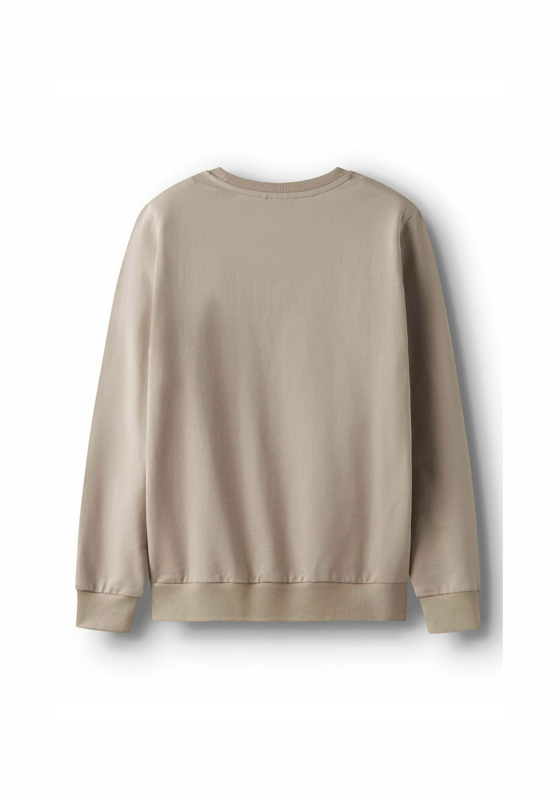 Felpa TWO SOON - color cuoio Oxford