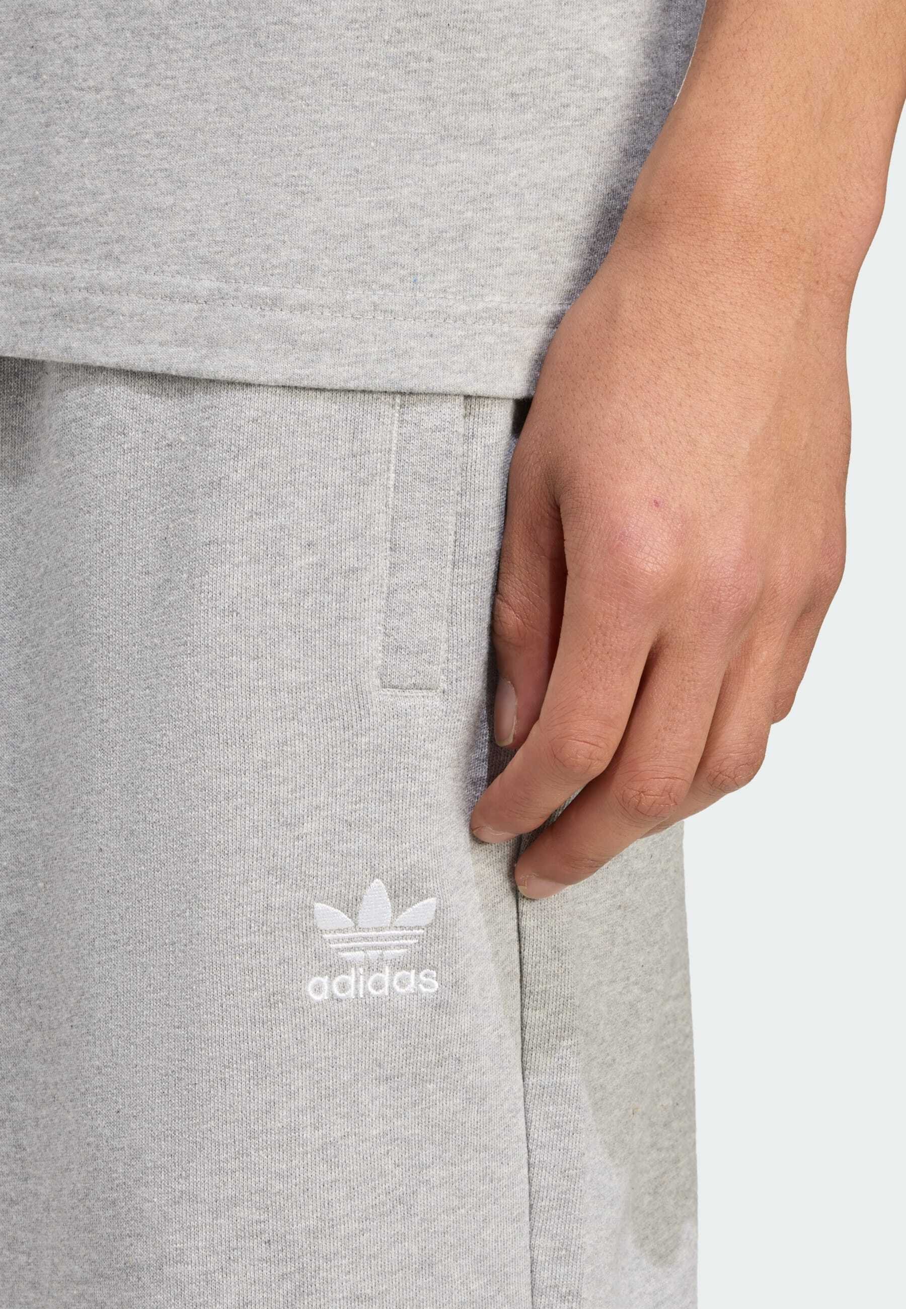 adidas Originals trainingsbroek - middengrijs gemêleerd wit