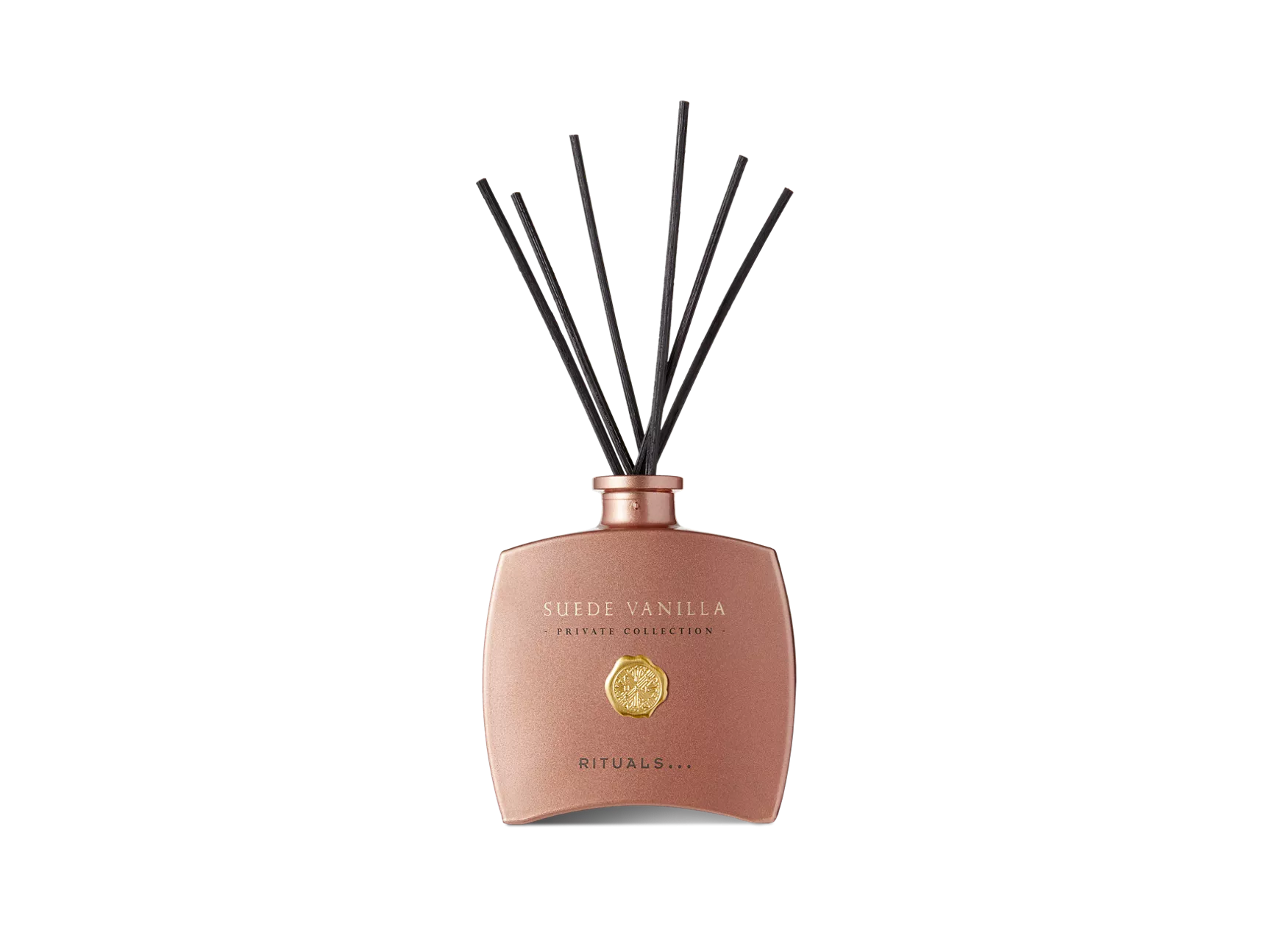Mini varitas aromáticas de lujo para el hogar de la colección Private Collection Suede Vanilla.