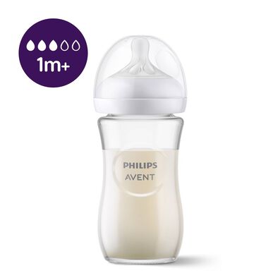 Philips Avent Natural Response glasbabyflaske 240 ml 240 ml 240 ml