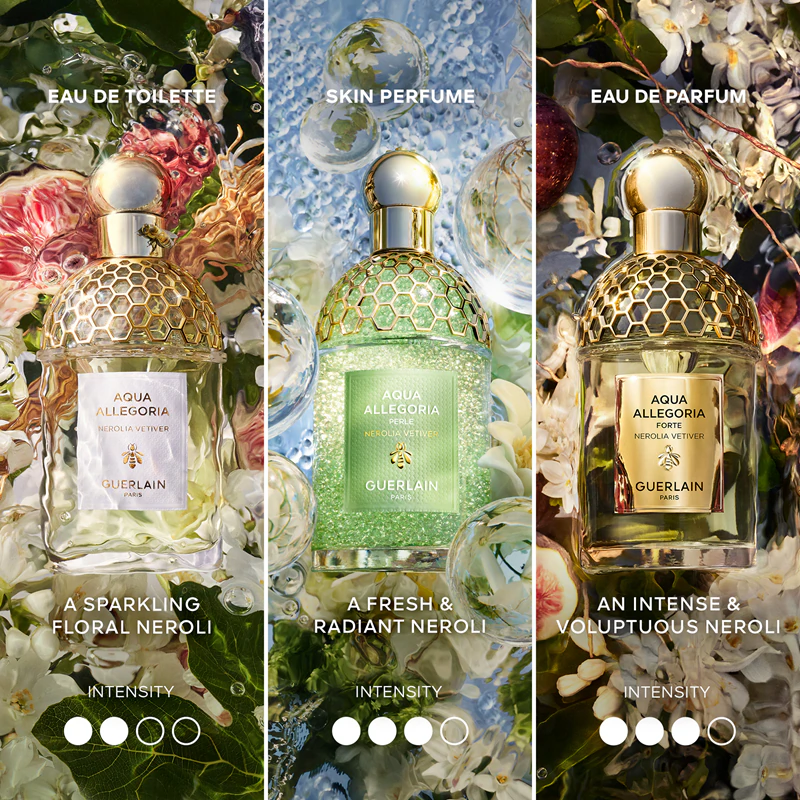 GUERLAIN Aqua Allegoria Perle Nerolia Vetiver alcoholvrije eau de parfum voor dames