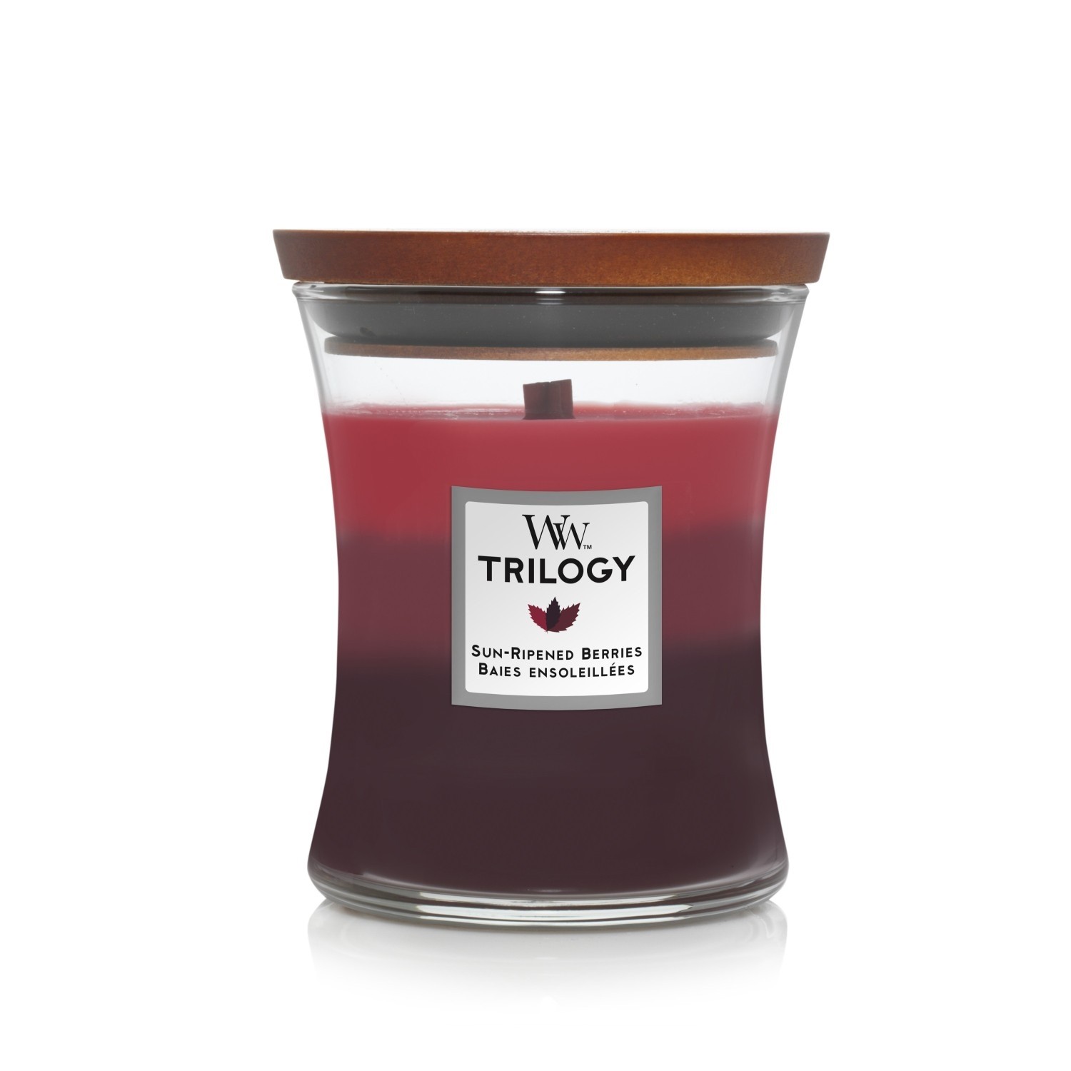 WoodWick Candle Trilogy Sun-Ripened Berries - 275 g
