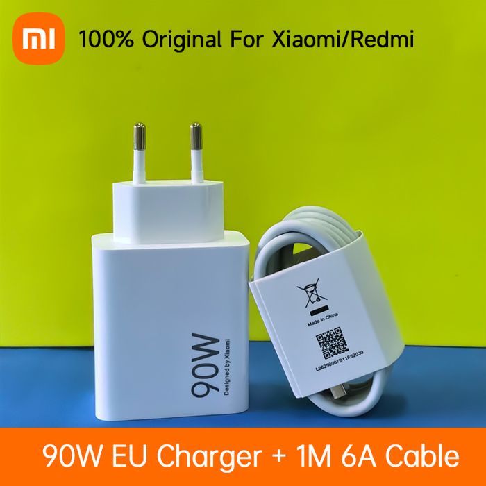 Xiaomi Chargeur 90W 67W 55W 33W EU Turbo Charge USB Type C Cage Adaptateur MI 15 14 13 Pro Ultra Note Poco Mix Flip 90W EU