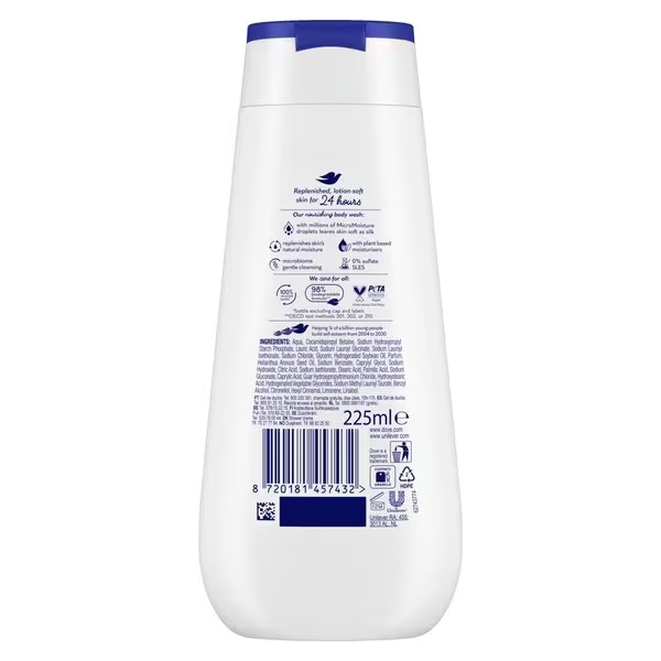Dove Advanced Care Globoko negovalni gel za prhanje 225 ml