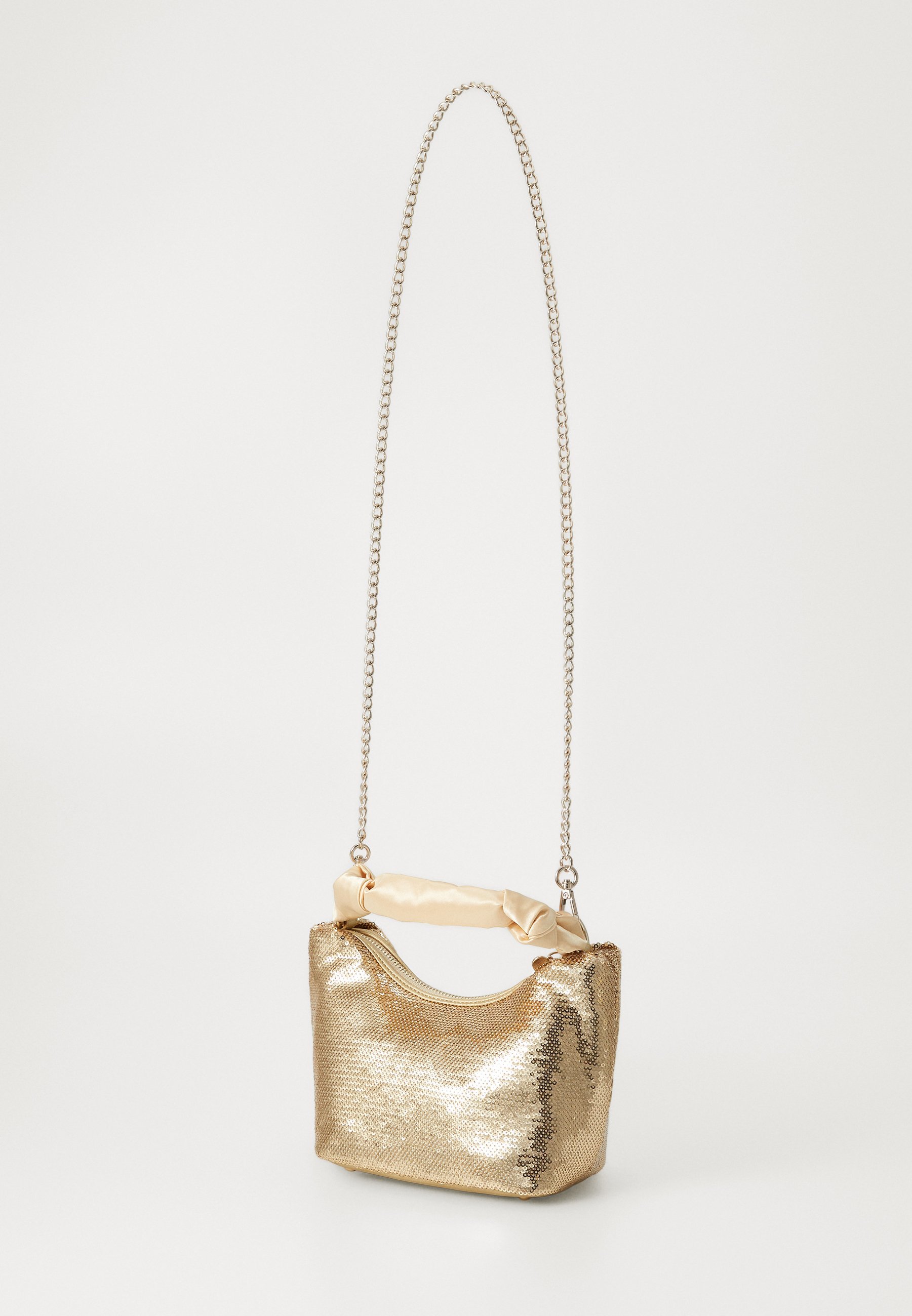 Sac à main Guess SEQUINS HOBO MINIBAG UNISEXE - couleur or clair