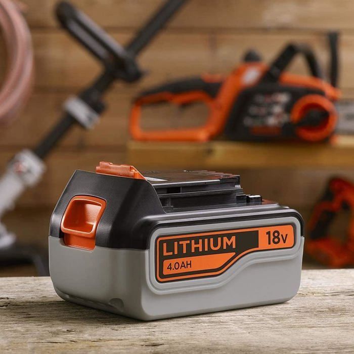 Batterie 18V 4,0Ah - BLACK+DECKER - BL4018-XJ - Noir