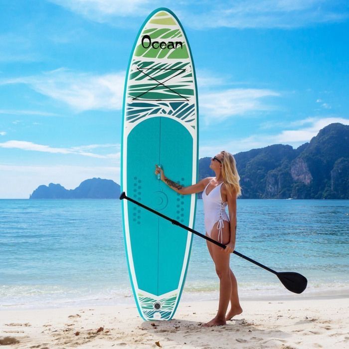 Tavola da SUP gonfiabile FunWater Stand Up, tavola da SUP antiscivolo, tavola da SUP per sport acquatici, tavola da surf, SUP