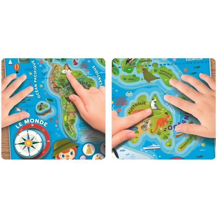 CLEMENTONI - Rompecabezas del Mundo Magnético