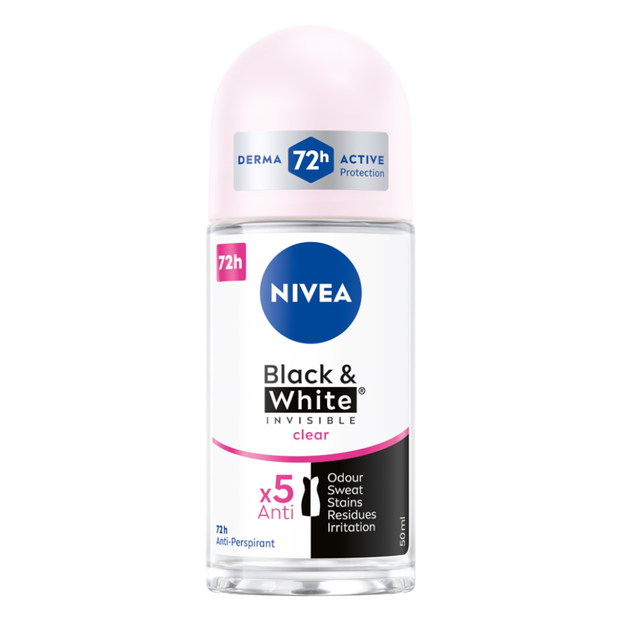 Nivea Trasparente Bianco e Nero