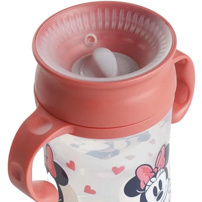 Bicchiere per l'addestramento - THERMOBABY - 360 gradi - Con disco anti-perdita - Minnie
